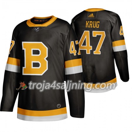 Boston Bruins tröja Torey Krug 47 2019-2020 Adidas Svart Authentic - NHL Tröjor Herr Boston Bruins tröja Torey Krug 47 2019-2020 Adidas Svart Authentic - NHL Tröjor Herr